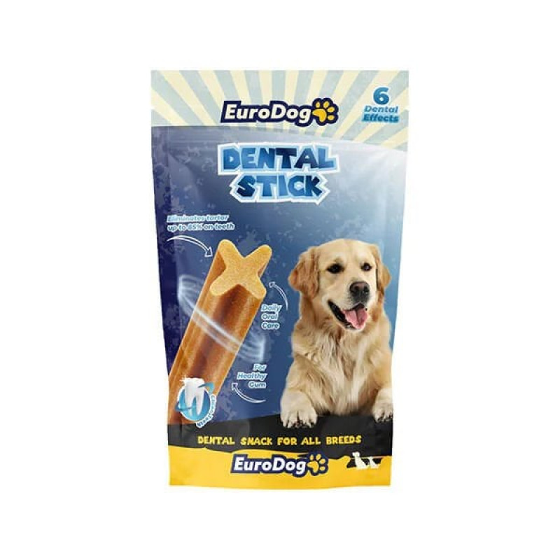 Euro Dog 100 Gr Dental Stick Kuzu | Köpek Kemik Ödül Maması Euro Dog 100 Gr Dental Stick Kuzu | Köpek Kemik Ödül Maması