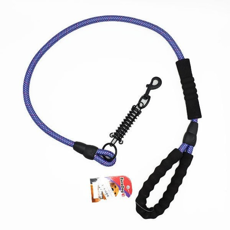 Euro Dog 120 Cm 14 Mm Reflektörlü Gezdirme Mor | Köpek Gezdirme Tasması Euro Dog 120 Cm 14 Mm Reflektörlü Gezdirme Mor | Köpek Gezdirme Tasması