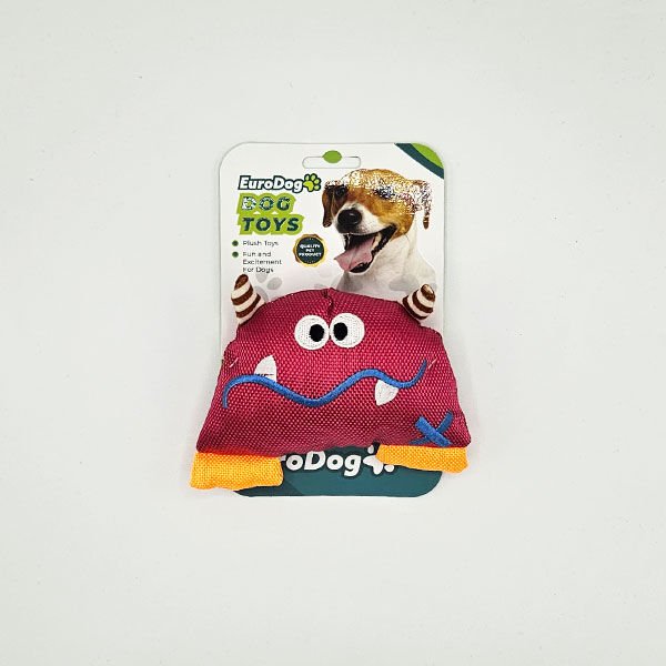 Euro Dog 13X10 Cm Kumaş Parlak Canavar | Kumaş Ve Peluş Köpek Oyuncağı