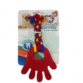 Plus 17.5 Cm El Şekilli Sarı Kırmızı Mavi | Köpek Diş İpi Plus 17.5 Cm El Şekilli Sarı Kırmızı Mavi | Köpek Diş İpi