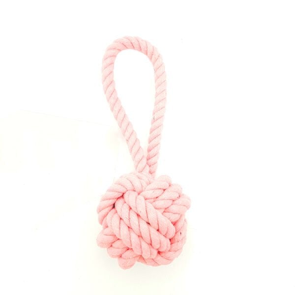 Euro Dog 18 Cm Örme Topuzlu Diş İpi Gri | Köpek Çiğneme