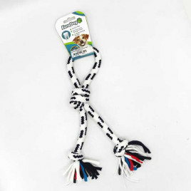 30 Cm Üç Düğümlü Halka Şeklinde Diş Kaşıma İpi Beyaz Siyah | Köpek Ağız Ve Diş Bakım Ürünü 30 Cm Üç Düğümlü Halka Şeklinde Diş Kaşıma İpi Beyaz Siyah | Köpek Ağız Ve Diş Bakım Ürünü