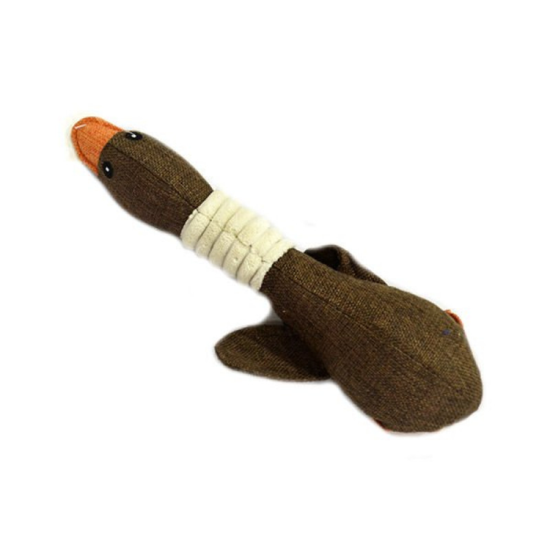 Euro Dog Kumaş Sesli Ördek Kahverengi | Kumaş Ve Peluş Köpek Oyuncağı Euro Dog Kumaş Sesli Ördek Kahverengi | Kumaş Ve Peluş Köpek Oyuncağı