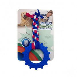 Plus 14.5 Cm Halka Diş Kaşıma İpi Beyaz Kırmızı Mavi | Köpek Çiğneme Plus 14.5 Cm Halka Diş Kaşıma İpi Beyaz Kırmızı Mavi | Köpek Çiğneme