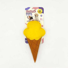 Puppy Peluş Dondurma Sarı Kahverengi | Kumaş Ve Peluş Köpek Oyuncağı Puppy Peluş Dondurma Sarı Kahverengi | Kumaş Ve Peluş Köpek Oyuncağı