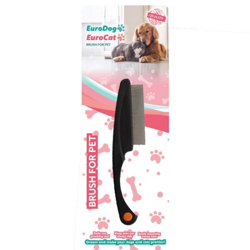 Euro Gold 15 Cm İnce Metal Uçlu Pire Tarağı | Köpek Tarağı Euro Gold 15 Cm İnce Metal Uçlu Pire Tarağı | Köpek Tarağı