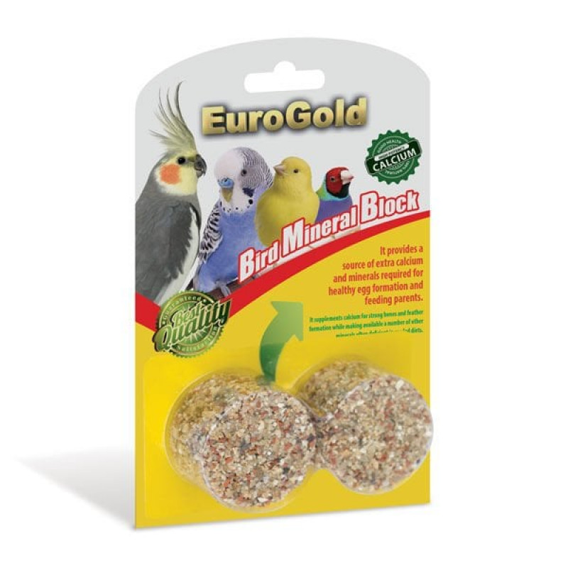 Euro Gold 2 Adet Mineral Block Taşı | Kuş Gaga Taşı Euro Gold 2 Adet Mineral Block Taşı | Kuş Gaga Taşı