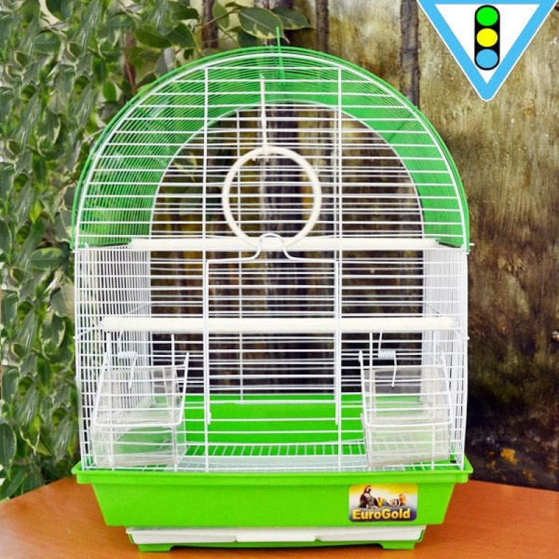 Euro Gold 34.5x28x45.5 Cm Oval Çatılı Kafes Renkli | Kuş Kafesi Euro Gold 34.5x28x45.5 Cm Oval Çatılı Kafes Renkli | Kuş Kafesi