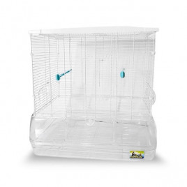 60x40x57,5 Cm Lüks Plastik Kafes Beyaz | Kuş Kafesi 60x40x57,5 Cm Lüks Plastik Kafes Beyaz | Kuş Kafesi