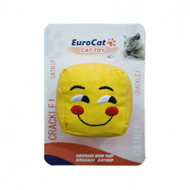 EuroCat Gülen Smiley Küp | Kedi Top Oyuncak EuroCat Gülen Smiley Küp | Kedi Top Oyuncak