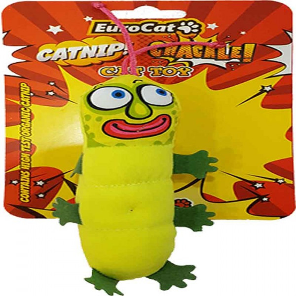 Eurocat Sarı Tırtıl | Kedi Top Oyuncak