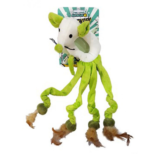 Eurocat Kedi Oyuncağı Uzun Tüylü Fare | Kedi Fare Oyuncak