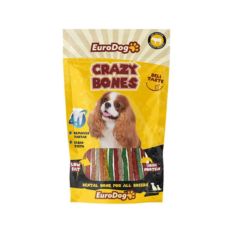 Euro Dog 20 Li Crazy Bone Munchy Burgu Kemik Çubuk Ödül | Köpek Kemik Ödül Maması Euro Dog 20 Li Crazy Bone Munchy Burgu Kemik Çubuk Ödül | Köpek Kemik Ödül Maması