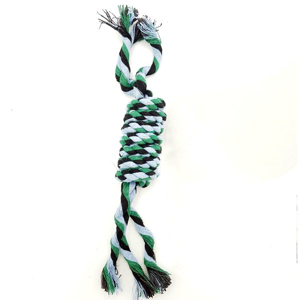 Euro Dog 23 Cm Siyah Rulo Diş İpi Oyuncağı | Köpek Diş İpi