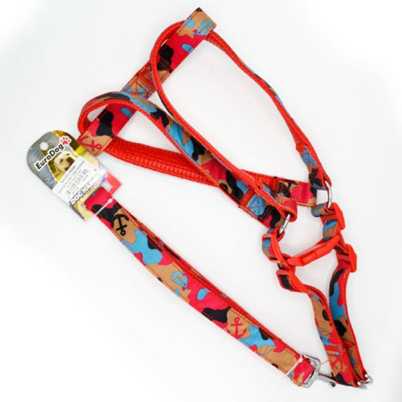 Euro Dog 25mm 120 Cm Uzatma Tasması+Göğüs Tasması Pembe Kamuflaj | Köpek Gezdirme Tasması Euro Dog 25mm 120 Cm Uzatma Tasması+Göğüs Tasması Pembe Kamuflaj | Köpek Gezdirme Tasması