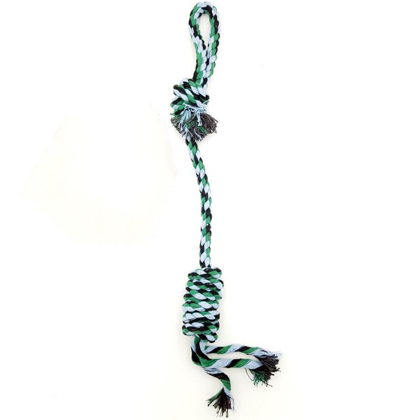 Euro Dog 40 Cm Mavi Tek Düğüm Rulo Diş İpi Oyuncağı | Köpek Diş İpi