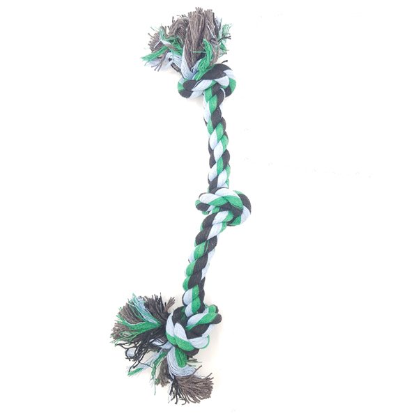 Euro Dog 47 cm Mavi Ve Yeşil Kalın Diş İpi Oyuncağı | Köpek Diş İpi