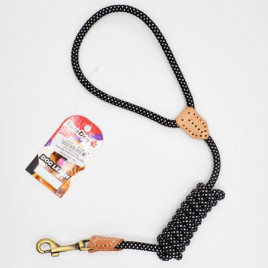 120 Cm 8 Mm Uzatma Reflektörlü Siyah | Köpek Gezdirme Tasması 120 Cm 8 Mm Uzatma Reflektörlü Siyah | Köpek Gezdirme Tasması