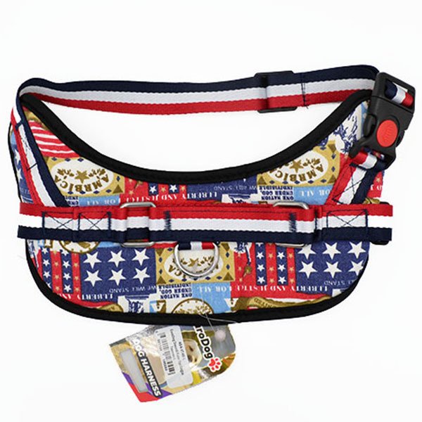 Euro Dog L Desenli Fular Tipi Göğüs Tasması | Köpek Göğüs Tasması