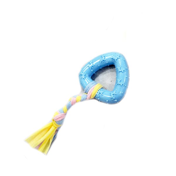 Euro Dog Mavi Üçgen Diş Kaşıma Oyuncağı | Köpek Çiğneme