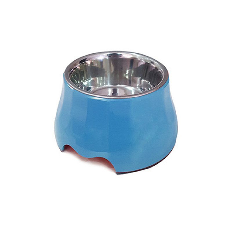 Euro Dog 400 Ml Melamin Çelik Mama Kabı Yükseltili Mavi | Metal Mama Ve Su Kabı Euro Dog 400 Ml Melamin Çelik Mama Kabı Yükseltili Mavi | Metal Mama Ve Su Kabı