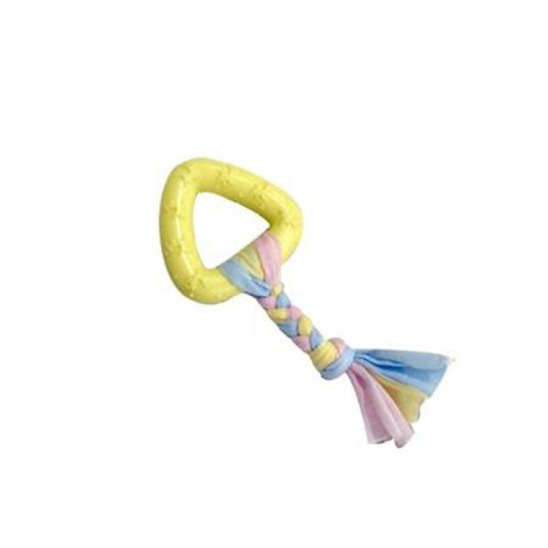 Euro Dog Sarı Üçgen Diş Kaşıma Oyuncağı | Köpek Çiğneme Euro Dog Sarı Üçgen Diş Kaşıma Oyuncağı | Köpek Çiğneme