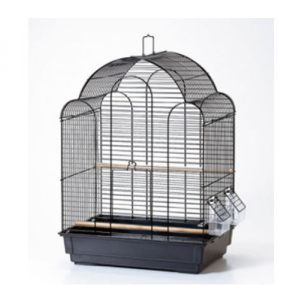 EuroGold 42x30x56 Cm Bombe Çatılı Pirinç Kafes | Kuş Kafesi