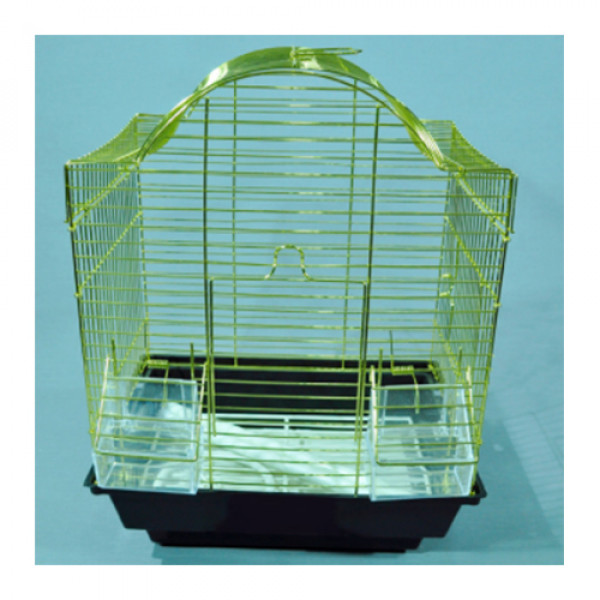 EuroGold 30x23x39 Cm Kafes Kemer Çatılı Prinç | Kuş Kafesi