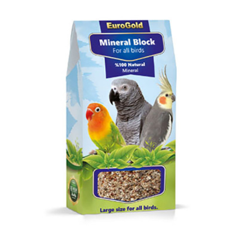 EuroGold Mineral Blok Büyük Tekli | Kuş Gaga Taşı EuroGold Mineral Blok Büyük Tekli | Kuş Gaga Taşı