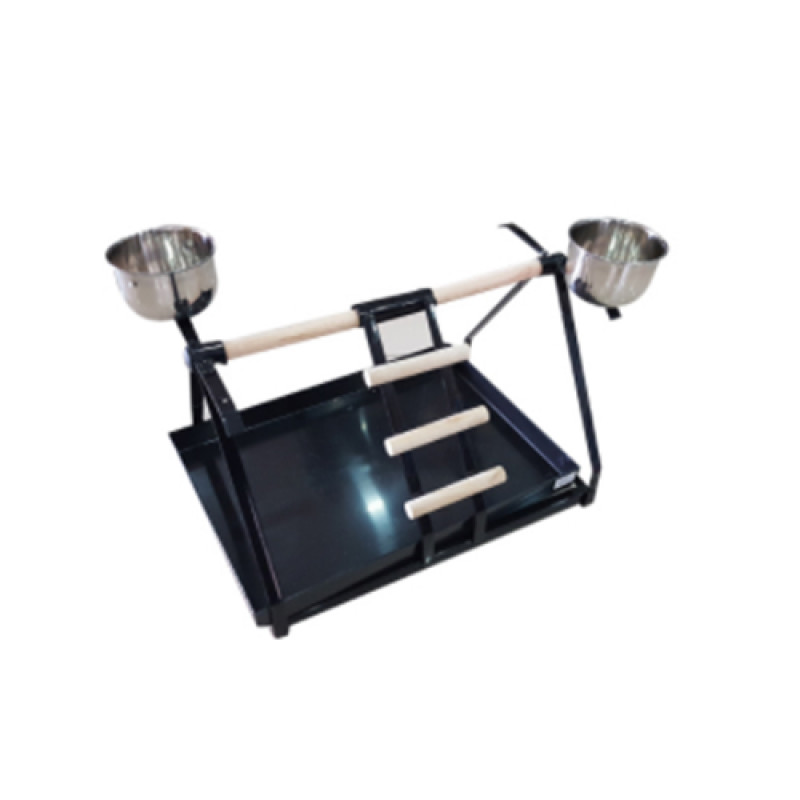 EuroGold 79x46x39 Cm Papağan Sehpası Siyah | Kuş Tüneği EuroGold 79x46x39 Cm Papağan Sehpası Siyah | Kuş Tüneği