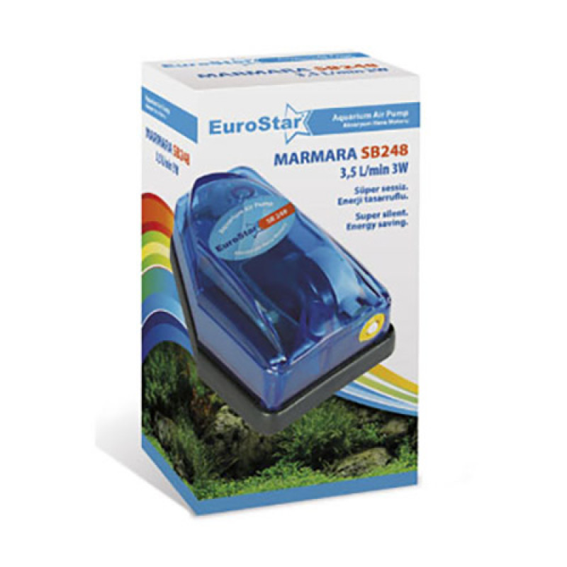 EuroStar Marmara Hava Motoru 3,5 Lt 3 W | Akvaryum Sirkülasyon Motoru EuroStar Marmara Hava Motoru 3,5 Lt 3 W | Akvaryum Sirkülasyon Motoru