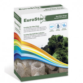 Eurostar 500 Ml Bio Filter Ring Beyaz | Akvaryum Filtre Malzemesi