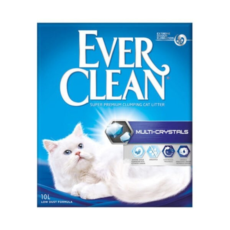 Ever Clean 10 Lt Multi-Crystals | Doğal Kedi Kumu