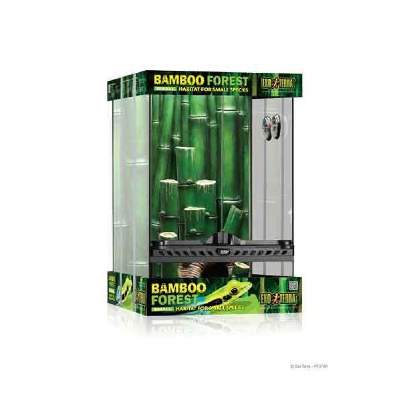 Exo Terra 30x30x45 Cm Bambu Teraryum | Cam Terraryum Exo Terra 30x30x45 Cm Bambu Teraryum | Cam Terraryum
