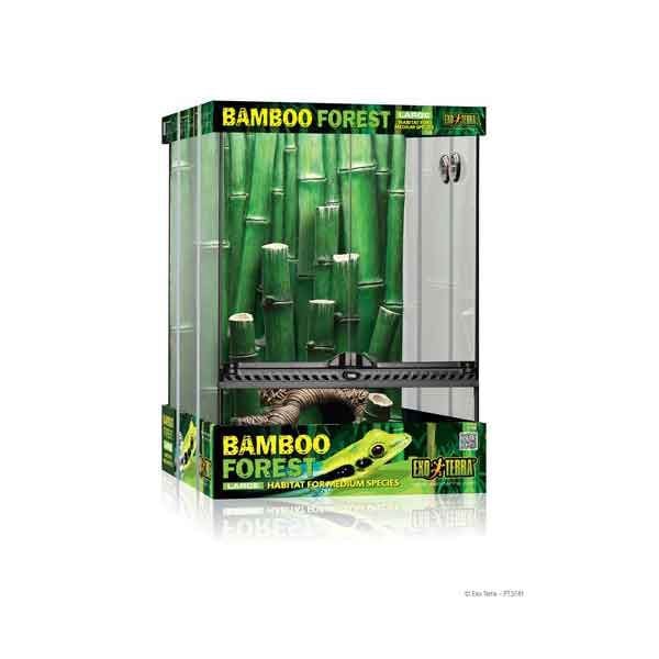 Exo Terra 45x45x60 Cm Bambu Teraryum | Cam Terraryum