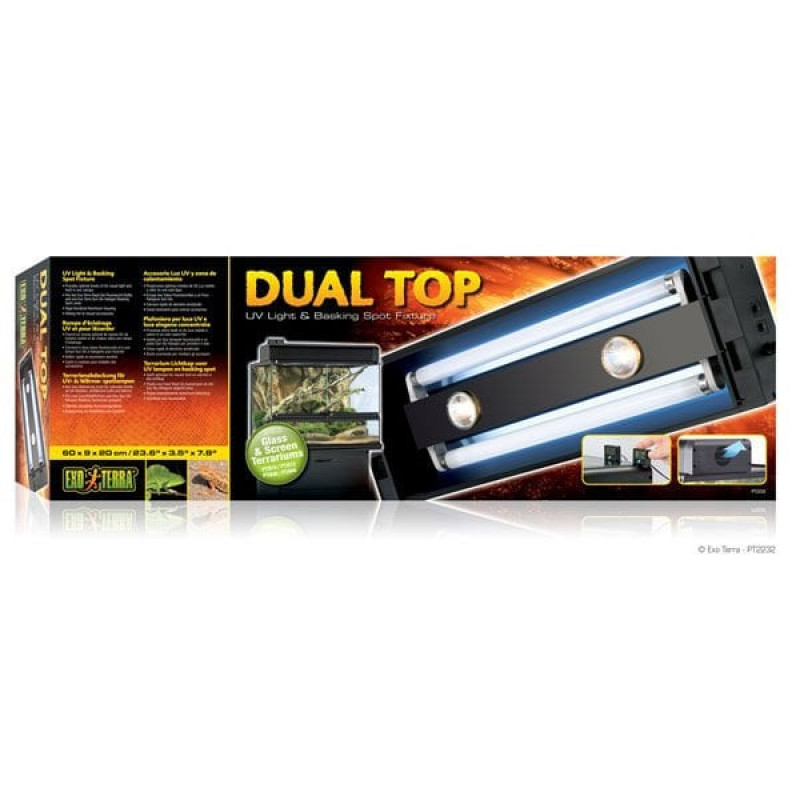 Exo Terra 60 Cm Teraryum İki Lambalı Aydınlatması | Kaplumbağa Aydınlatma Lamba Exo Terra 60 Cm Teraryum İki Lambalı Aydınlatması | Kaplumbağa Aydınlatma Lamba