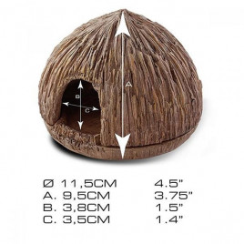 Coconut Cave Yuvalama ve Yumurtalama Postu | Kaplumbağa Yuvası Coconut Cave Yuvalama ve Yumurtalama Postu | Kaplumbağa Yuvası
