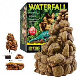 L Çakıl Taşı Yüzeyli Şelale | Kaplumbağa Su Şelalesi