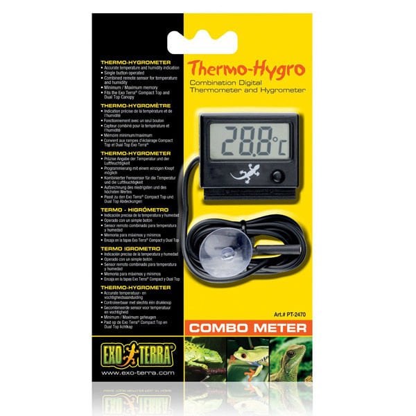 Exo Terra Led Hygrothermo Meter Comb V | Kaplumbağa Derece Ve Higrometre