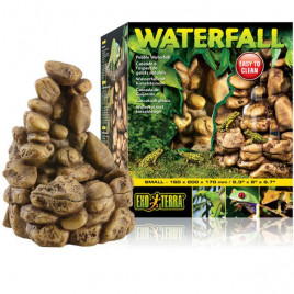 S Çakıl Taşı Yüzeyli Şelale | Kaplumbağa Su Şelalesi