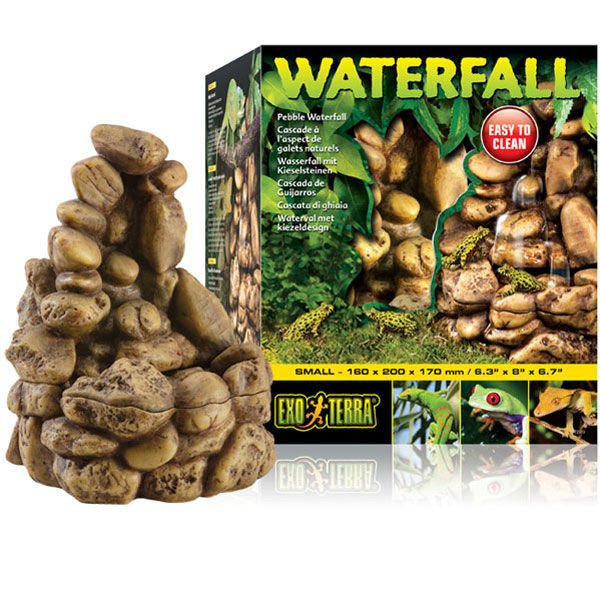Exo Terra S Çakıl Taşı Yüzeyli Şelale | Kaplumbağa Su Şelalesi