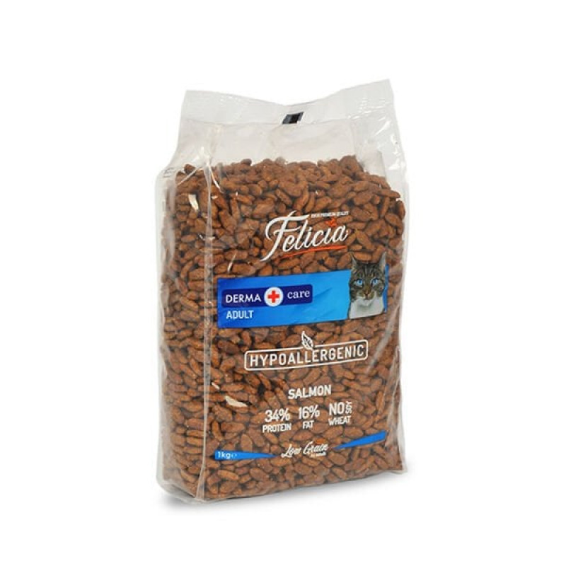 Felicia 1 Kg Derma Care Adult Salmon | Yavru Kedi Kuru Maması Felicia 1 Kg Derma Care Adult Salmon | Yavru Kedi Kuru Maması