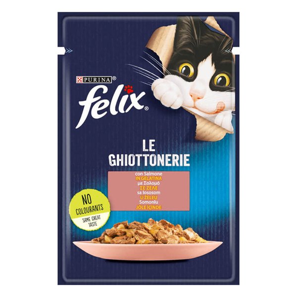 Felix 85 Gr Taze Somonlu Jöleli Pouch Yetişkin | Yetişkin Kedi Maması