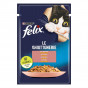 Felix 85 Gr Taze Somonlu Jöleli Pouch Yetişkin | Yetişkin Kedi Maması