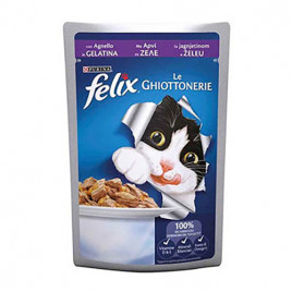 Felix 12 Adet Yetişkin Kuzu Etli 100 Gr | Yetişkin Kedi Maması