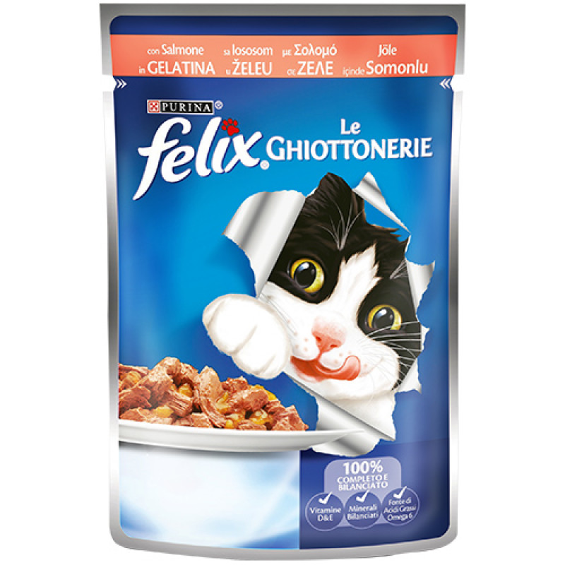 Felix 6 Adet Yetişkin Somonlu 100 Gr | Yetişkin Kedi Maması Felix 6 Adet Yetişkin Somonlu 100 Gr | Yetişkin Kedi Maması
