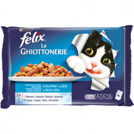 Felix 4 Adet Yetişkin Ton & Morina 100 Gr | Yetişkin Kedi Maması