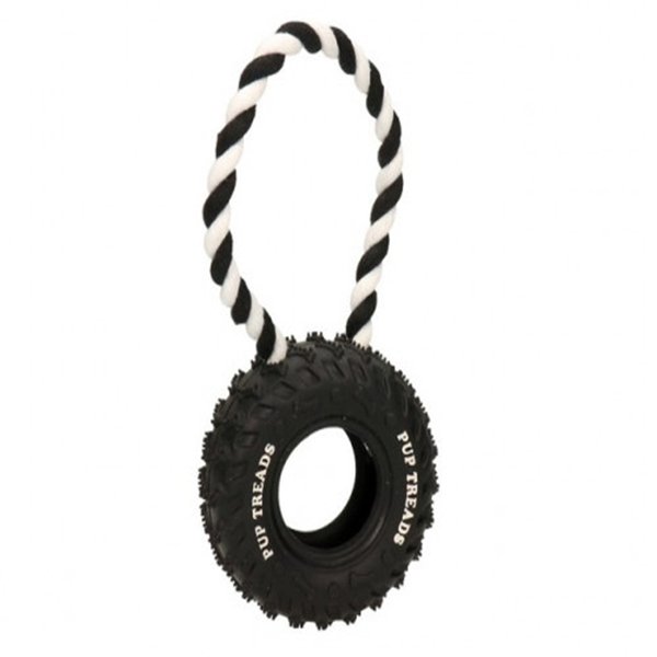 Ferplast 10 Cm Pa 6430 Pamuk İpten Örgü Lastik Diş Oyuncağı | Köpek Çiğneme