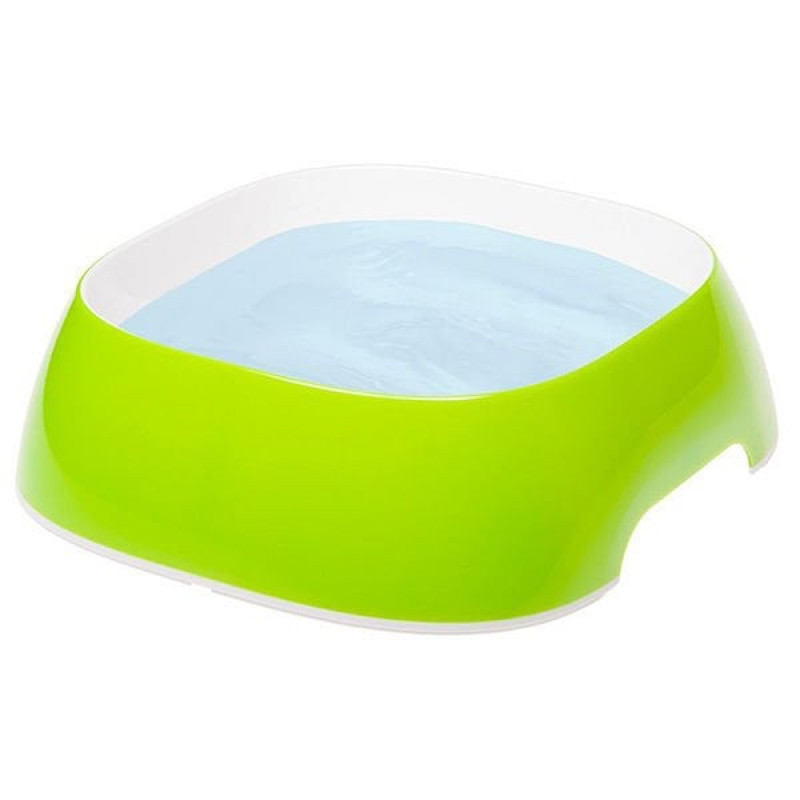 Ferplast 1200 mL Glam Large Melamin Mama Kabı Yeşil | Melamin Mama Ve Su Kabı