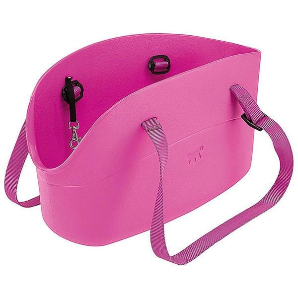 Ferplast 14x35x22 Cm With-Me Taşıma Çantası Pembe | Köpek Taşıma Çantası Ve Kafes